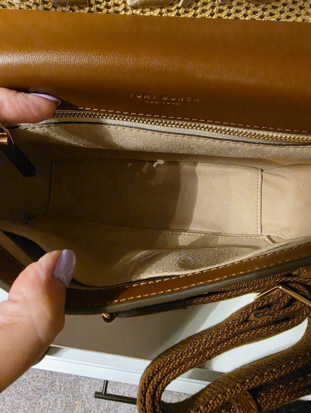 Tory Burch Suede Crossbody - Picture 5 of 9